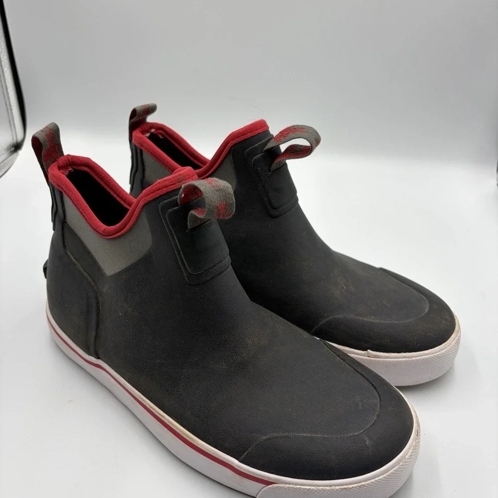 Rocky Dry-Strike RKS0521 Waterproof Navy Deck Boot Marine Dock Mens 7M Womens 9M